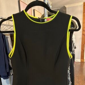 ALICE + OLIVIA BLACK SHIFT DRESS